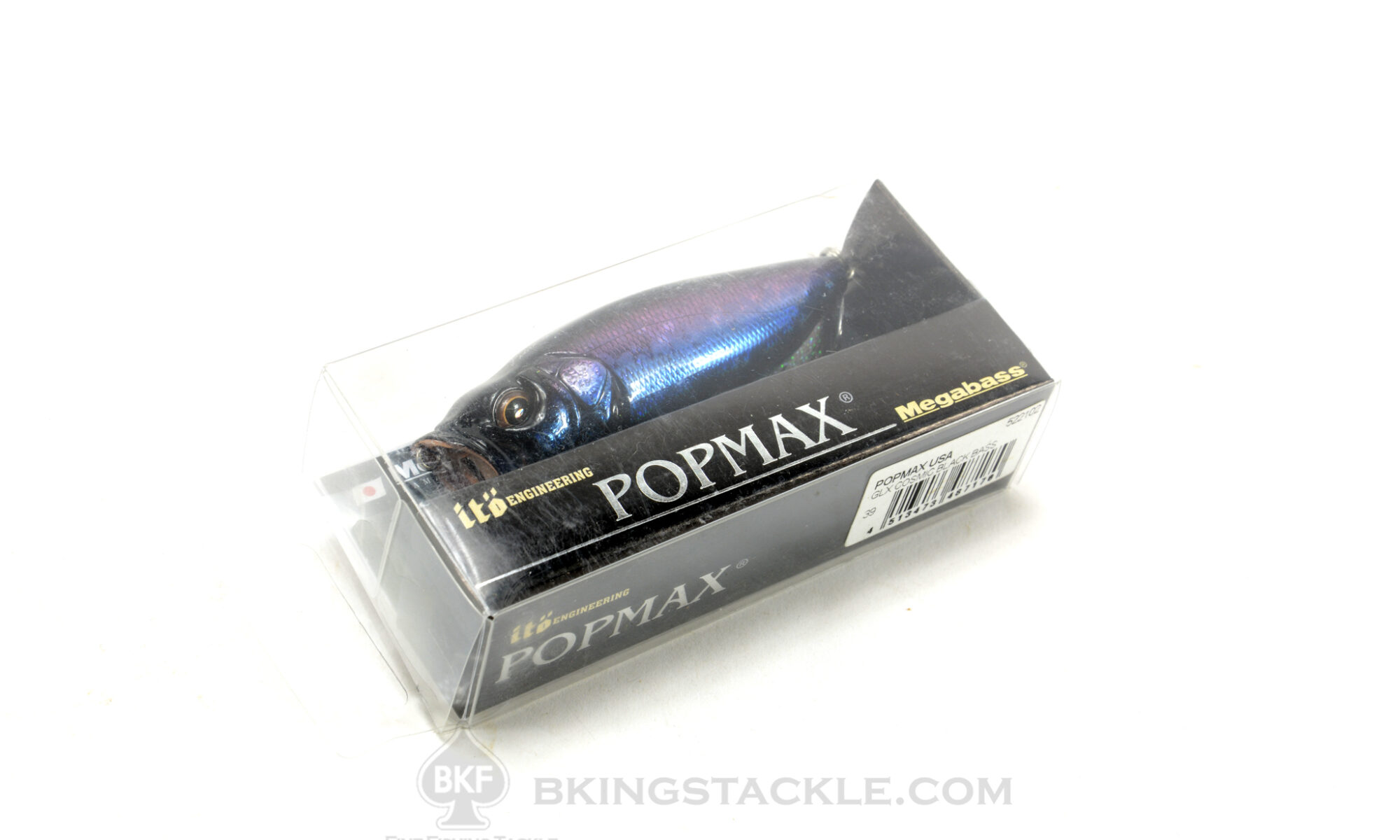 Megabass - PopMax - GLX Cosmic Black Bass
