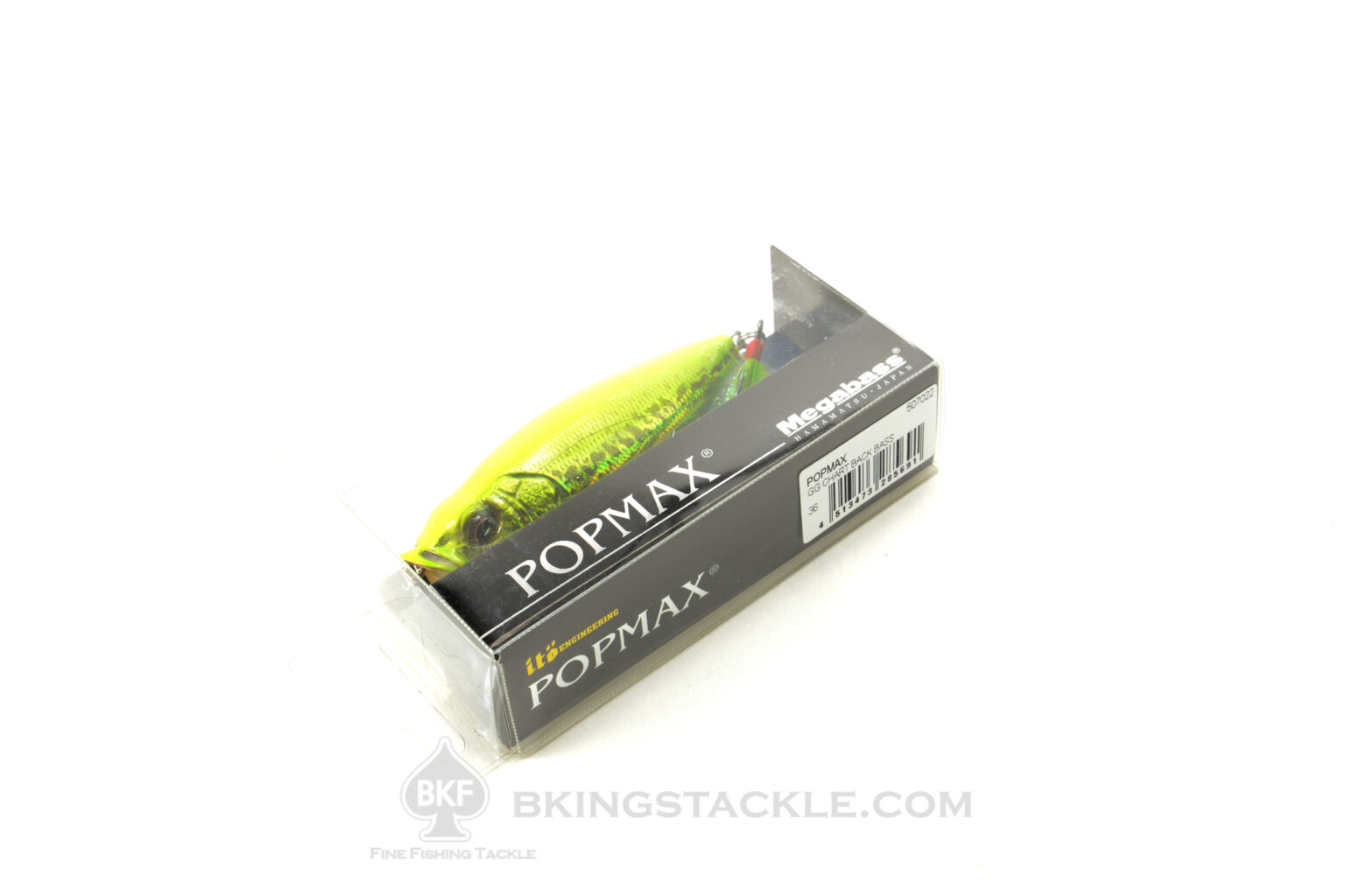 Pop Max Crypto Megabass PopMax GG Chart Back Topwater Bass Lure - 78mm 1/2  Oz Megabass PopMax GG Chart Back Topwater Lure 78mm 1/2 Oz